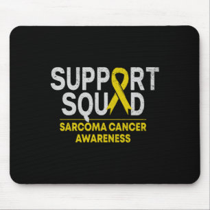 Unterstützung von Squad Sarcoma Cancer Awareness Y Mousepad