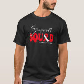 Unterstützung von Squad Squamous Cell Carcinoma Aw T-Shirt (Vorderseite)