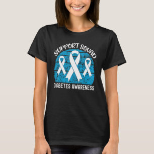 Unterstützung von Squad Typ 1 Diabetes Aufmerksamk T-Shirt