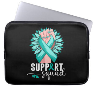 Unterstützung von Squad Zervical Cancer Awareness  Laptopschutzhülle