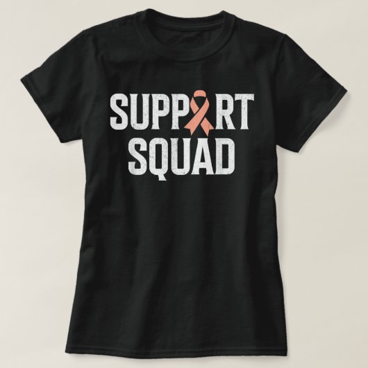 Unterstützung von Squad zur Sensibilisierung für U T-Shirt (Design vorne)