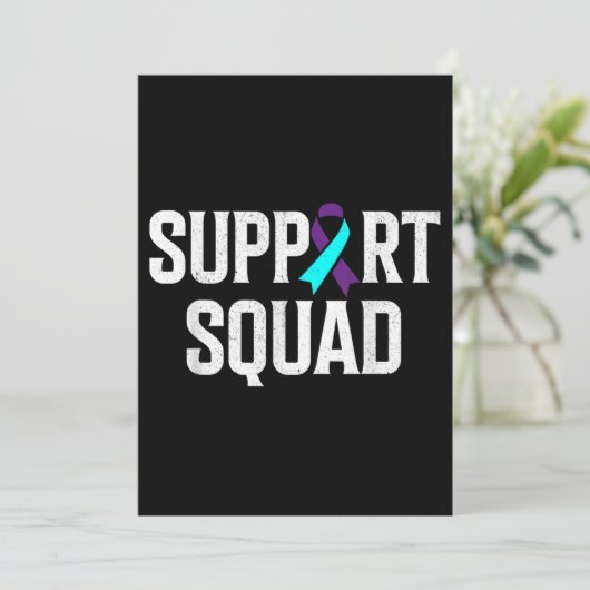 Unterstützung von Squad zur Unterstützung der Suiz Einladung (Stehend Vorderseite)