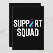 Unterstützung von Squad zur Unterstützung der Suiz Einladung (Vorne/Hinten)