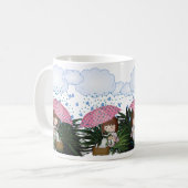 Unterstützung von Tierliebhabern und Haustieren Kaffeetasse (Vorderseite Links)