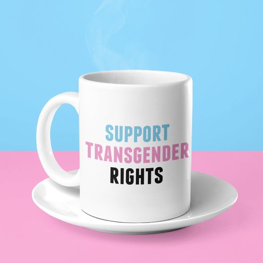 Unterstützung von Transgender-Rechten Kaffeetasse