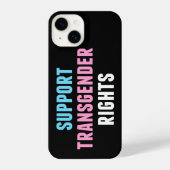 Unterstützung von Transgender Rights Trans Ally Bl iPhone Hülle (Rückseite)