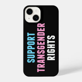 Unterstützung von Transgender Rights Trans Ally Bl iPhone 14 Hülle