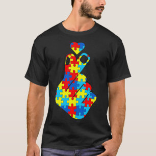 Unterstützung zur Sensibilisierung für die Sprache T-Shirt
