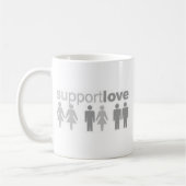 UnterstützungLiebe Kaffeetasse (Links)