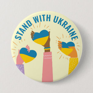Unterstützungsbutton für die Ukraine Button