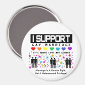 Unterstützungsheiratung Magnet (Vorderseite/Rückseite)