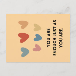 Unterstützungskarte Postkarte