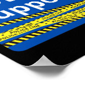 Unterstützungsphilosophie Poster (Ecke)