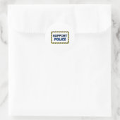 Unterstützungssticker2 Runder Aufkleber (Tasche)