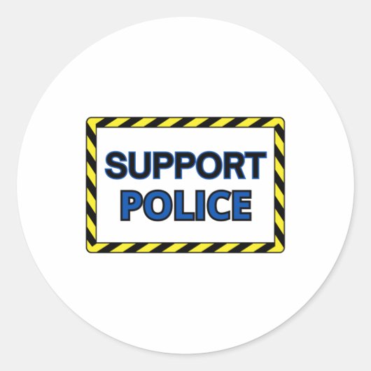 Unterstützungssticker2 Runder Aufkleber (Vorderseite)