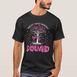 Unterstützungsteam Brustkrebs Kämpfer, Rosa Krebs T-Shirt