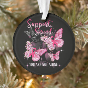 Unterstützungsteam Brustkrebsbewusstsein Ornament
