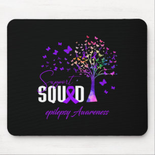Unterstützungsteam für Epilepsie-Bewusstsein Mousepad