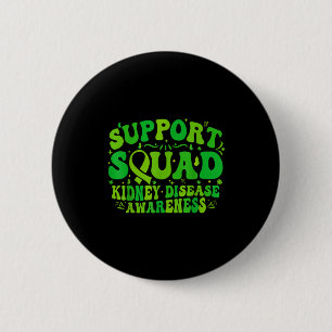 Unterstützungsteam grüne Schleife Schmetterling pk Button