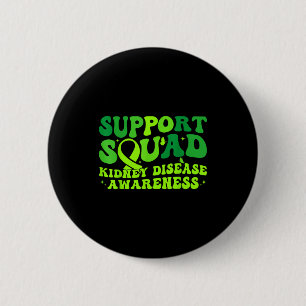 Unterstützungsteam grüne Schleife Schmetterling pk Button
