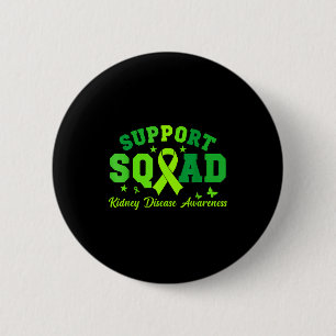 Unterstützungsteam grüne Schleife Schmetterling PK Button