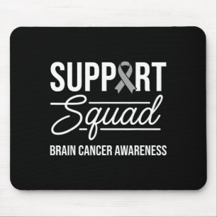 Unterstützungsteam Hirntumor-Bewusstsein Hirnkrebs Mousepad