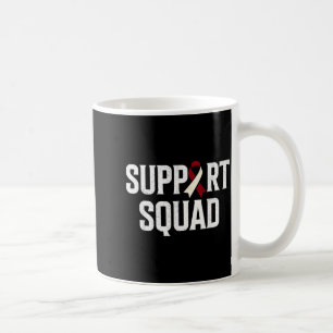 Unterstützungsteam Kehlkopf Mund Kopf Hals Krebs Kaffeetasse