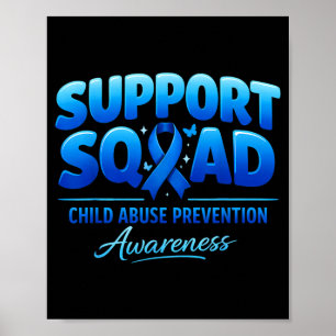Unterstützungsteam Kinderpräventionsbewusstsein Bl Poster
