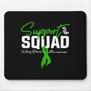 Unterstützungsteam Nierenerkrankung Bewusstseinsmo Mousepad