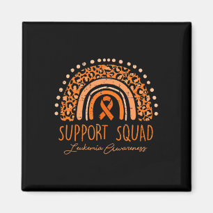 Unterstützungsteam Orange Band Leukämie Blutkrebs  Magnet