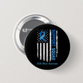 Unterstützungsteam Präventionsbewusstsein für Kind Button (Vorne & Hinten)