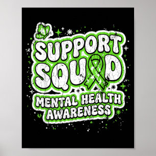 Unterstützungsteam Psychische Gesundheit Bewusstse Poster