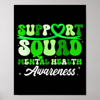 Unterstützungsteam Psychische Gesundheitsbewusstse Poster
