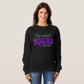 Unterstützungstrupp Makuladegeneration-Bewusstsein Sweatshirt (Vorne ganz)