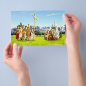 Untersuchung des Heiligen Kreuzes Flyer (Handgriff)