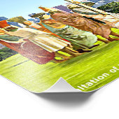 Untersuchung des Heiligen Kreuzes Fotodruck (Ecke)