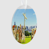 Untersuchung des Heiligen Kreuzes Ornament (Vorderseite)