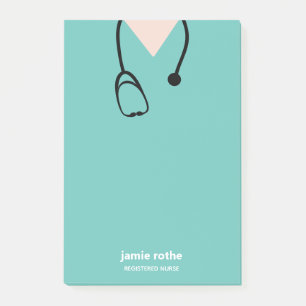 Untersuchung des Krankenhauses Post-it Klebezettel
