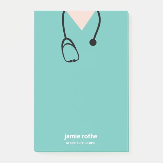 Untersuchung des Krankenhauses Post-it Klebezettel (Vorderseite)