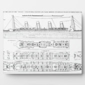 Untersuchung des Verlusts der Titanic: Querverbind Fotoplatte (Vorderseite)