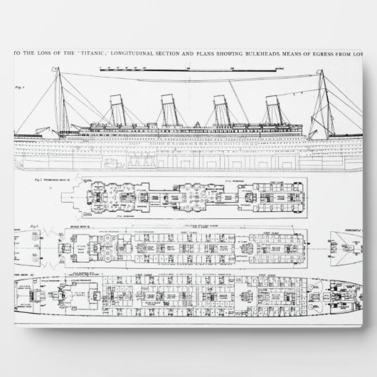 Untersuchung des Verlusts der Titanic: Querverbind Fotoplatte (Vorderseite)