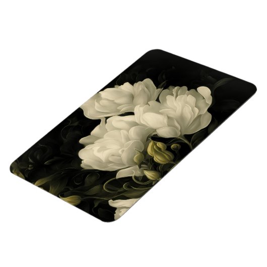 Untersuchung einer Peony-Blume Magnet (Linke Seite)