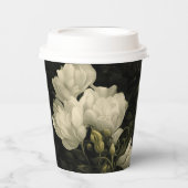 Untersuchung einer Peony-Blume Pappbecher (Vorderseite)