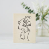 Untersuchung einer weiblichen Abbildung | Henri Ga Postkarte (Stehend Vorderseite)