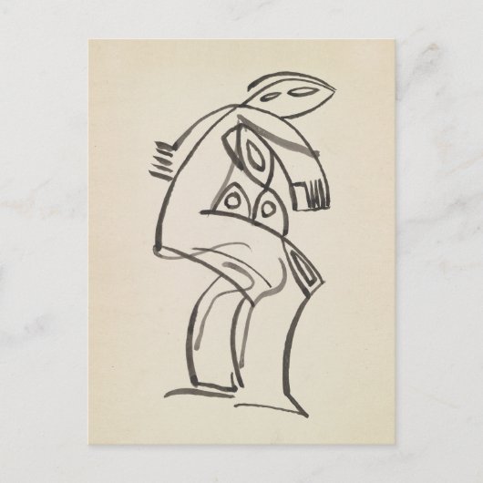 Untersuchung einer weiblichen Abbildung | Henri Ga Postkarte (Vorderseite)