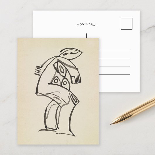 Untersuchung einer weiblichen Abbildung | Henri Ga Postkarte