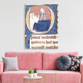 Untersuchung eines Patienten Leinwanddruck (Insitu (Wohnzimmer))