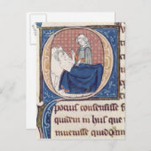 Untersuchung eines Patienten Postkarte (Vorne/Hinten)