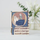 Untersuchung eines Patienten Postkarte (Stehend Vorderseite)