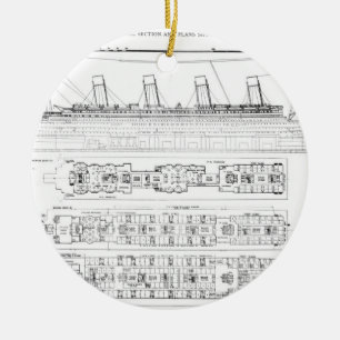 Untersuchung über den Verlust vom titanischen: Keramik Ornament